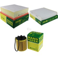 MANN-FILTER Inspektionspaket Filtersatz Passend FüR Fiat Linea 1.4 T-Jet