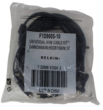 Neu Belkin F1D9005-10 Universal KVM-Kabelset