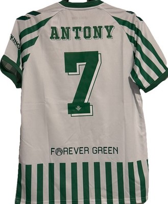 BNWT! #7 ANTONY Real BETIS x Hummel SPECIAL EDITION UECL Final