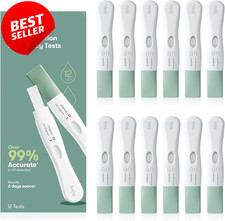 Early Detection Pregnancy Test 12ct HCG Strips 99.9 Accurate Fast Results - US