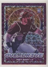 2021 Panini Chronicles Overdrive Purple Velocity Prizm Joey Bart #4 ll2