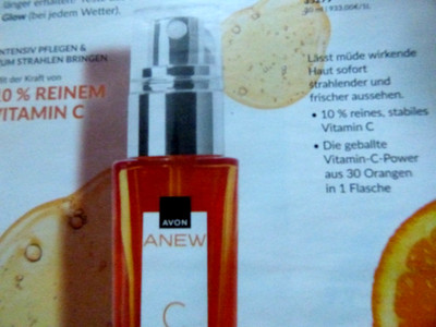 AVON-ANEW C RADIANCE MAXIMISING SERUM  10% VITAMIN  C  30 ml- 933,00 / 1 L
