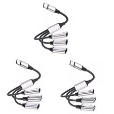 Type C to 3x Type C / 2x Type C USB2.0/ 1x Type C 2xUSB2.0 OTG Adapter Cable