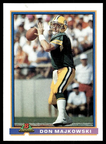 Don Majkowski #176 1991 Bowman card