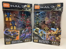 HALO Lot Of 2 Mega Construx Pro Builders UNSC...