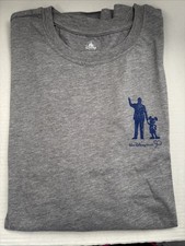Walt Disney World 50th Anniversary Mickey Walt Partners Gray T Shirt Size XL NWT