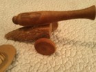 Vintage Two Souvenir Moonshine Still & Cannon Made from Wood — photo 3