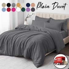 Soft Dual Sided Duvet Quilt Cover Bedding Set Lightweight Comforter Covers Twin