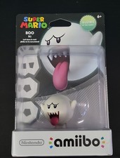Nintendo amiibo Boo Figura Brilla en la Oscuridad Super Mario Serie Modelo
