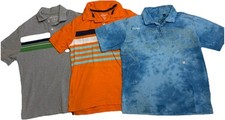 Lot of 3 Boys HURLEY ARIZONA SHORT SLEEVE GOLF POLO Collared SHIRTS Size 10
