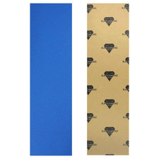 Black Diamond Skateboard Grip Tape Sheet Blue 9"