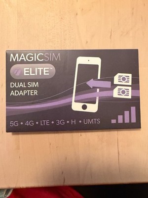 Magic Sim Hybrid Dual SIM Card Adapter Micro Nano SIM Adapter for Iphone Android