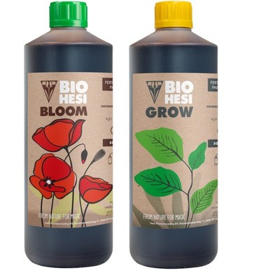 Hesi Bio Dünger Set - Grow & Bloom je 500ml - Für Wachstum & Blüte organisch 