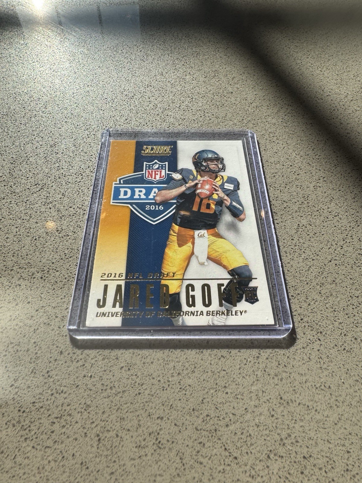 2016 Score - Nfl Draft Jared Goff #2 Gold (RC)