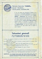 CONTI CO.MO.GE HO "ISTRUZIONI GENERALI" OTTIME CONDIZIONI
