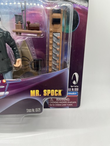 STAR TREK MR SPOCK Action Figure MOC 1998 WARP FACTOR SERIES 65129 "CITY" - 第 3/8 張圖片