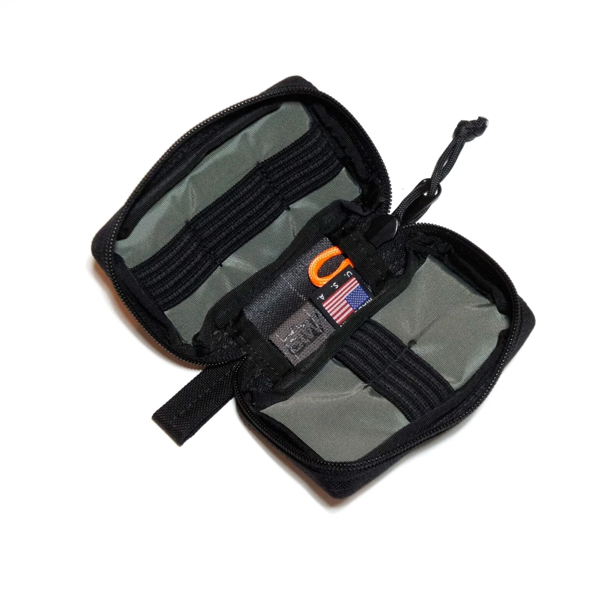 STW Mini black Cordura nylon EDC organizer pouch