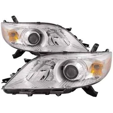 TIFFIN ALLEGRO OPEN ROAD 2021 2022 CHROME HEADLIGHTS HEAD LIGHTS LAMPS PAIR RV