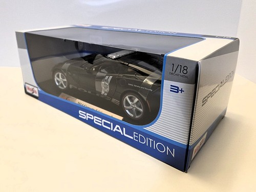 Maisto Special Edition 2014 Chevrolet Corvette Police Car Maßstab 1:18 #36212 Neu in OVP - Bild 9 von 9