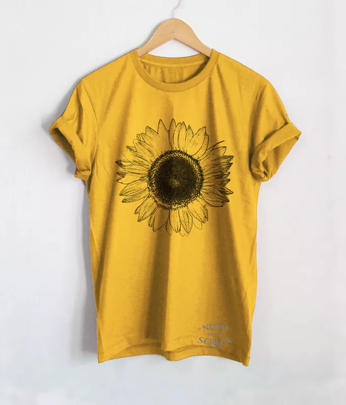 Yellow sunflower top sales
