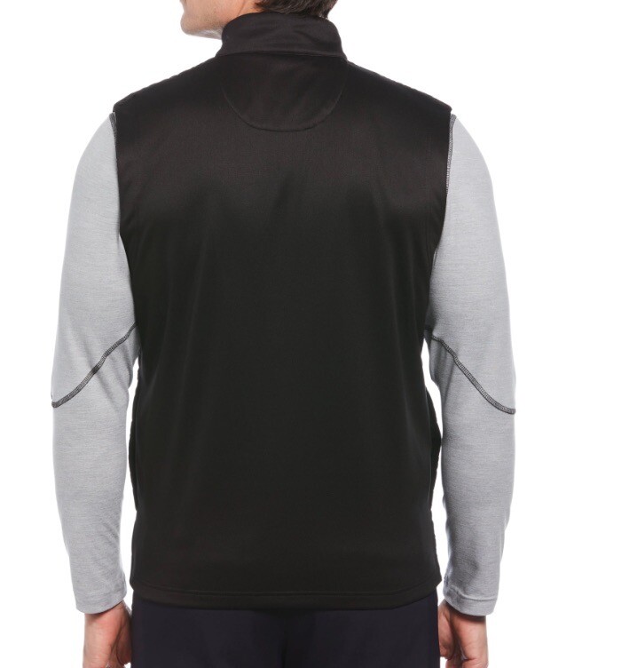 Callaway Quilted Full Zip Puffer Golf Vest Black CGVFD0D5BC Mens Size L eBay