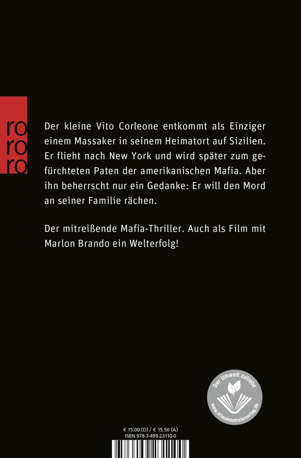 Thumbnail - Der Pate Mario Puzo