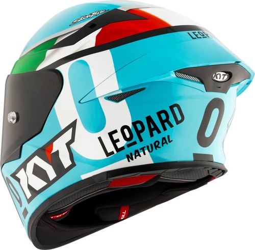 KYT TT Revo Helmet – Leopard Replica Tri-Color - Picture 8 of 11