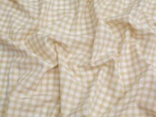 1/4 inch Check Gingham Fabric 112.5cm / 45"  Wide  - per metre