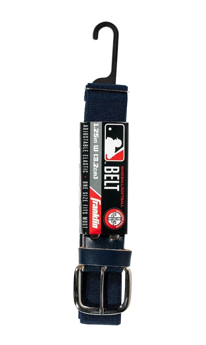 Franklin Sports Ceinture De Baseball Et De Softball Pour Les Jeunes Mlb Ceinture En Cuir Marine 22 42