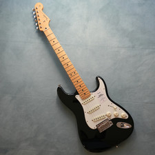 Fender Made in Japan Junior Collection Stratocaster Maple Black Chitarra elet...