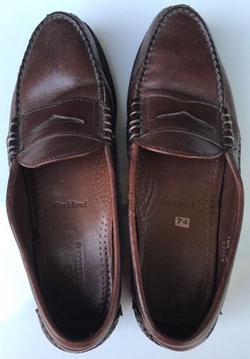 New! Allen Edmonds Rockland Brown Leather Penny Loafers Lug Sole Mens 8 D $_12.JPG?set_id=880000500F main image 2