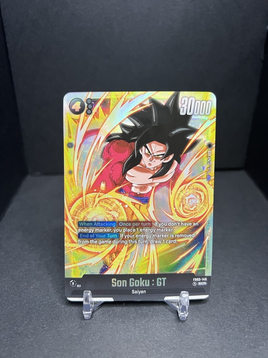 DRAGON BALL FUSION WORLD - RAGING ROAR SON GOKU : GT - FB03-140