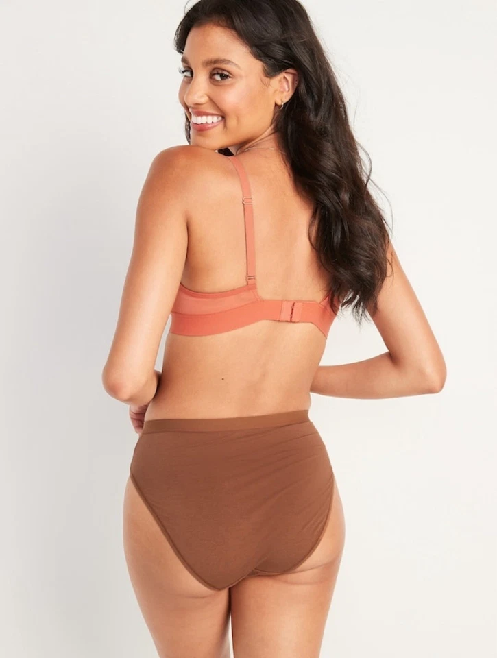 Ropa interior de bikini Supima de cintura alta talla XS ~ Old Navy para mujer $30 nueva con etiquetas Foto 3 de 4