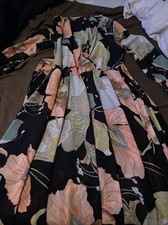 Small Room to Bloom Light Pink Floral Print Long Sleeve Dress