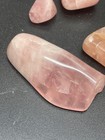 Rose Quartz or Pink Opal Palm 11 total ounces 1" to 3" in size — photo 7