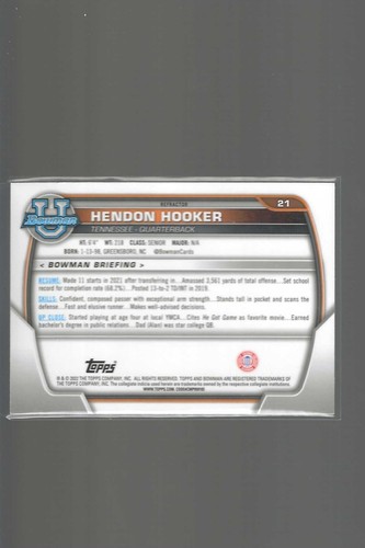 2022 Bowman Chrome University Football - Color Variations - Base - PYC - Picture 12 of 74