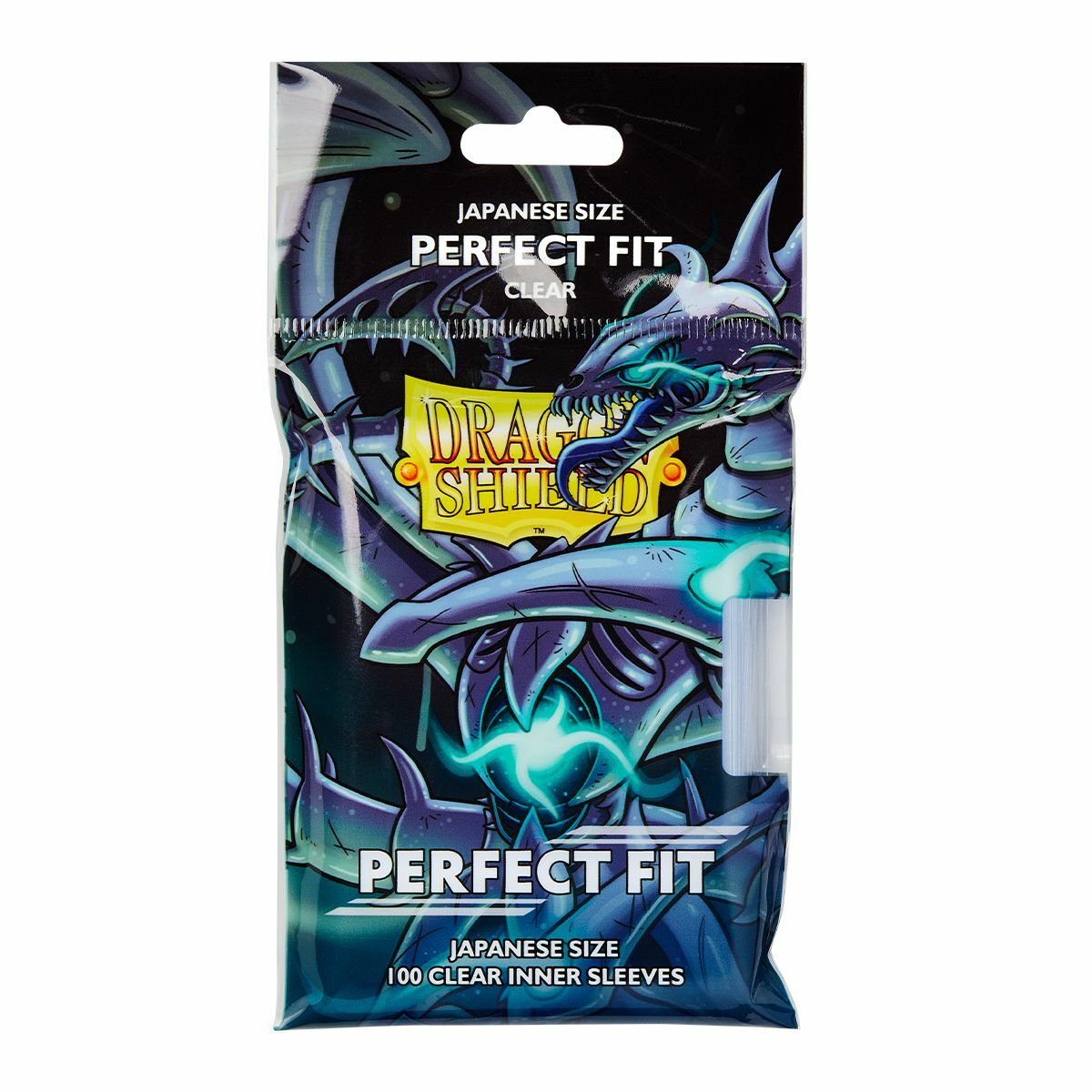 Dragon Shield Japanese Size Perfect Fit Inner Card Sleeves | 100 Clear Sleeves