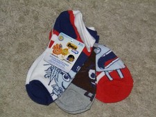 THE EMOJI MOVIE 3pr Ankle Character Sockes Size 10-4 NEW