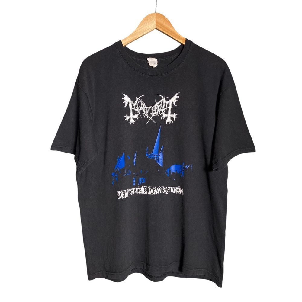 Vintage 90's Mayhem Metal Band Retro Style Black Unisex Vintage 90's Mayhem Metal Band Retro Style Black Unisex