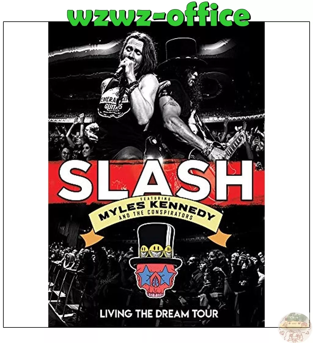 SLASH FEATURING MYLES KENNEDY Living Dream Tour JAPAN BLU-RAY AND 2 CD SET