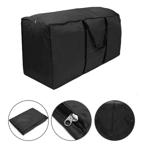 Waterproof Christmas Xmas Tree Storage Bag Extra Large Cushion Bag Black - Picture 13 of 16
