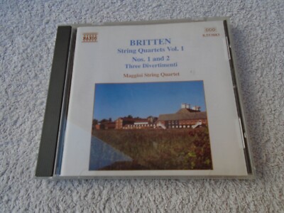 Britten -  String Quartets Vol.1  - Maggini string Quartet - CD