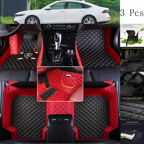 For Toyota Tacoma Ext Cab Car Floor Mats Leather Carpet Waterproof Cargo Liners - Bild 9 von 41
