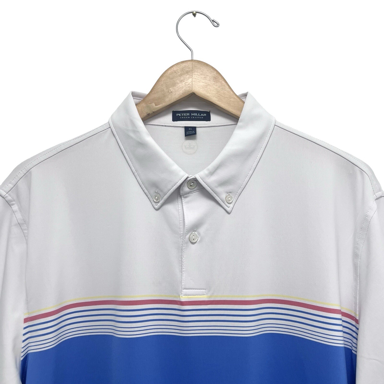 PETER MILLAR Sunshine Performance Jersey Polo Gol… - image 4