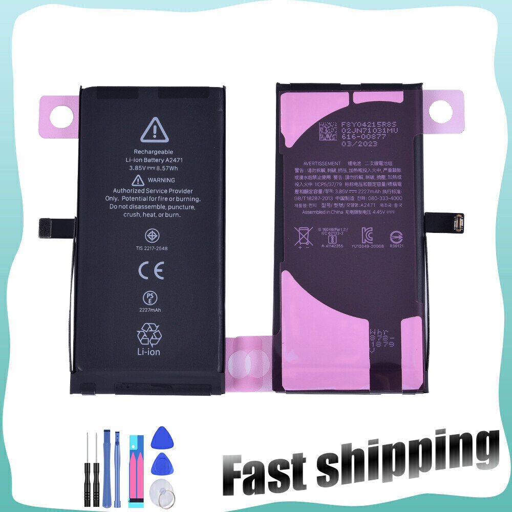For Apple iPhone 12 mini Replacement Battery 100% Health/ 0 Cycle