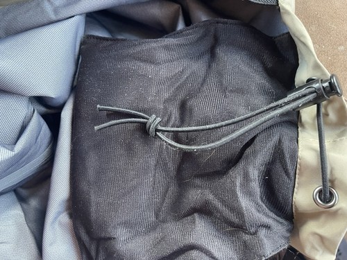 Cabela's Dry-Plus fly fishing stockingfoot chest waders suspenders 83-0203 used - Picture 12 of 15