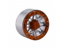 DTCW03003 Hobby Details 2.2 Aluminum Beadlock Crawler Wheels 4pcs - Orange