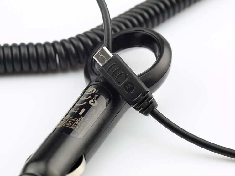 ABLEGRID Dual USB Car Charger With Micro USB Cable – For Motorola DROID RAZR MAXX HD - View #5