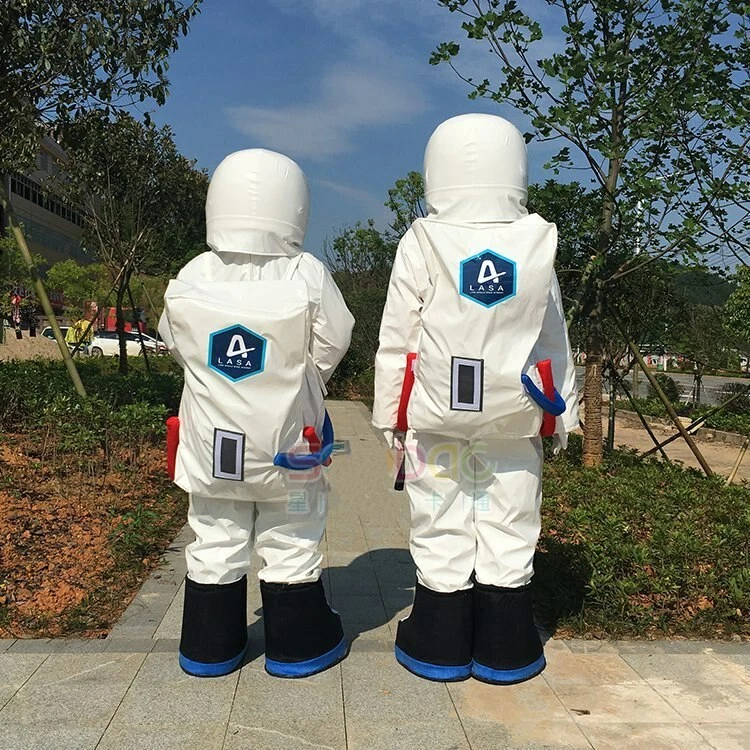 Disfraz Hombre del Espacio Mascota Traje Juegos con disfraces Fiesta Juego Vestido Conjunto Halloween Adulto Foto 2 de 3