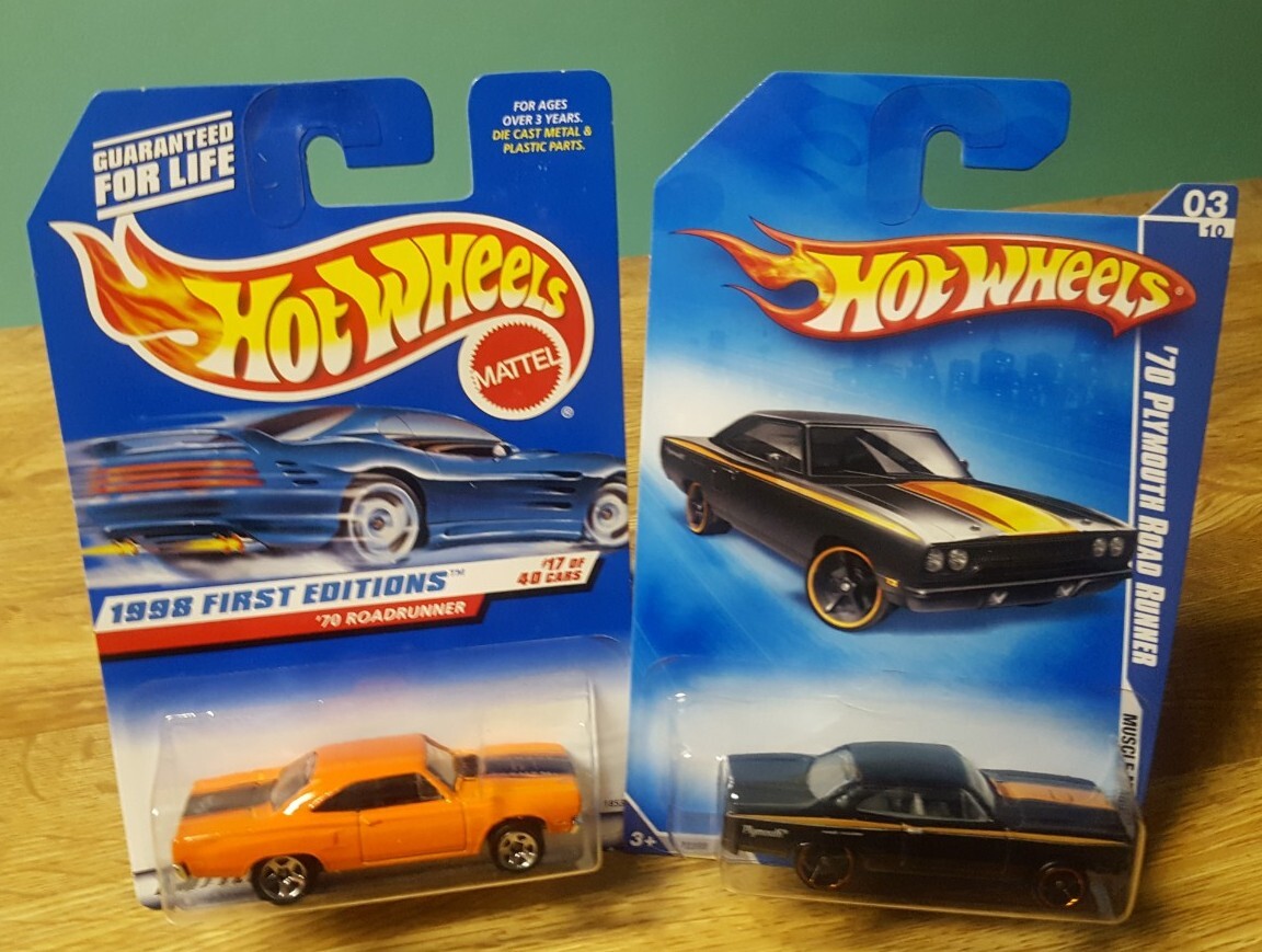 Hot Wheels 1998 First Editions '70 Plymouth Road Runner 1:64